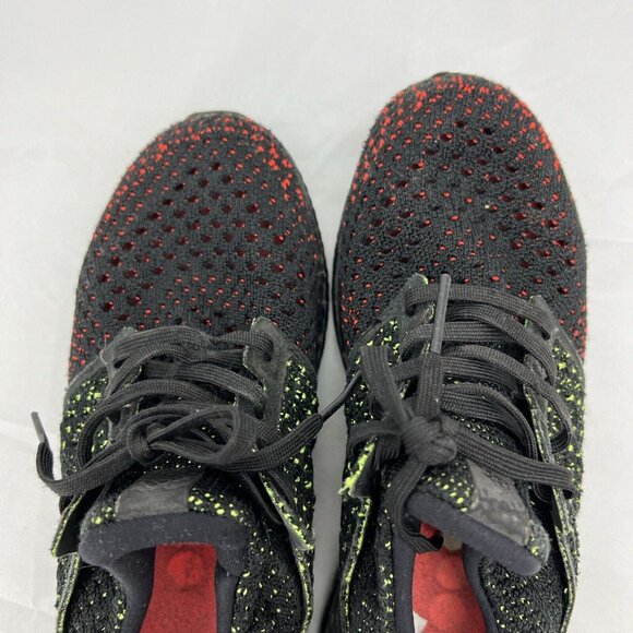 adidas Ultra Boost Clima Core Black Solar Red (Youth) Kids Size 6 B43507 - Picture 7 of 9